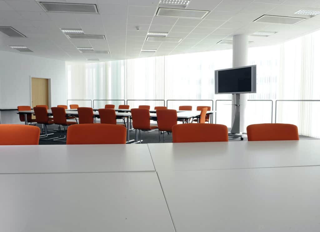 A photograph of one of our boardrooms.