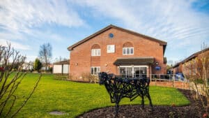 A photo of the Suffolk Rural reception building.
