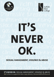 It's Never OK Poster