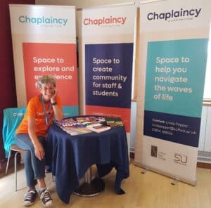 Linda Pepper from the Chaplaincy