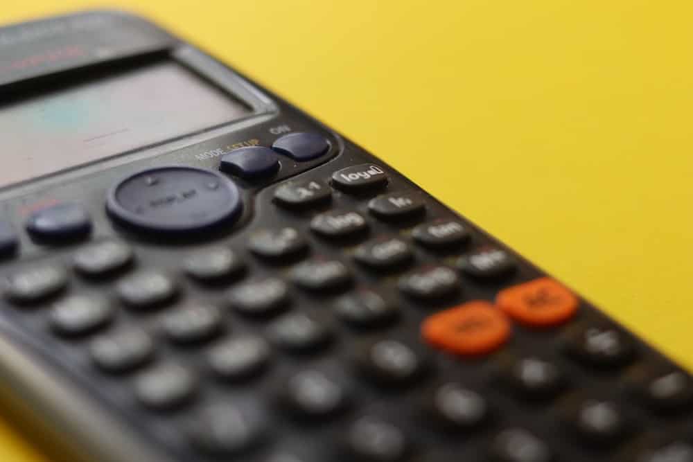 Image of a calculator