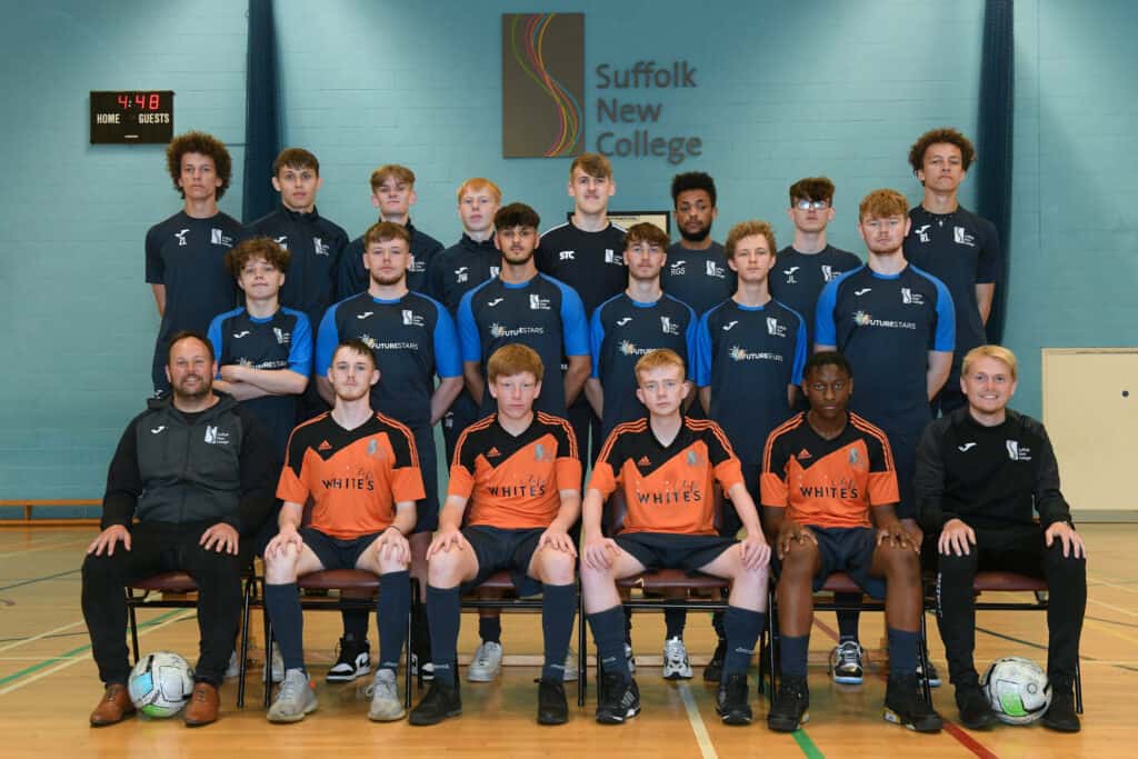 Football studies team photo