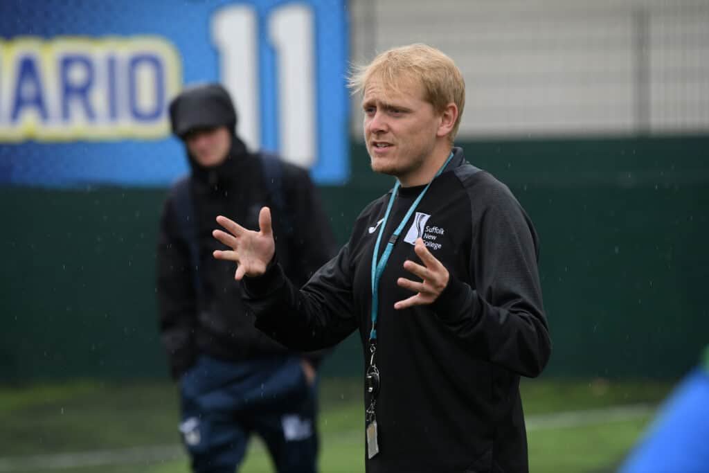 Outdoor coaching for sports course training