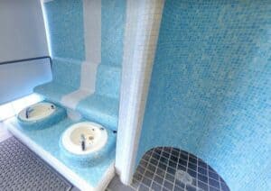 The Zone monsoon shower facilities