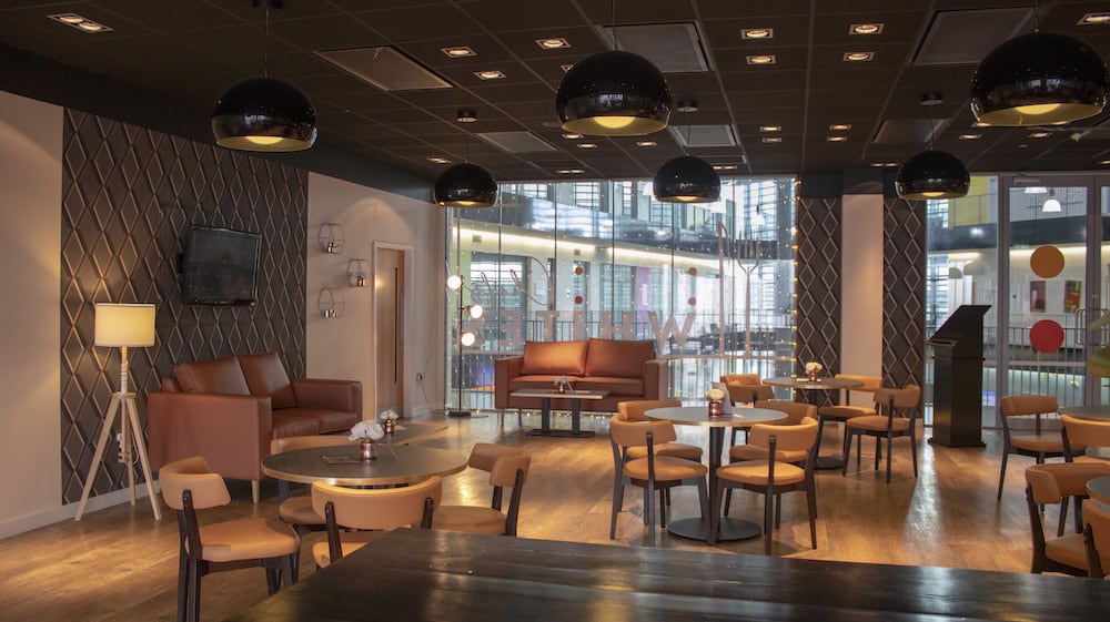 Inside Chefs' Whites Restuarant