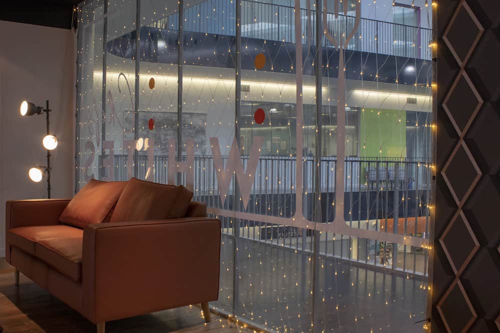 Inside Chefs' Whites Restuarant