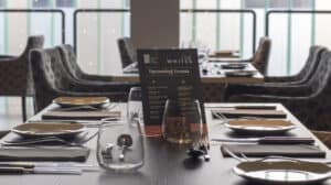 Inside Chefs' Whites Restuarant