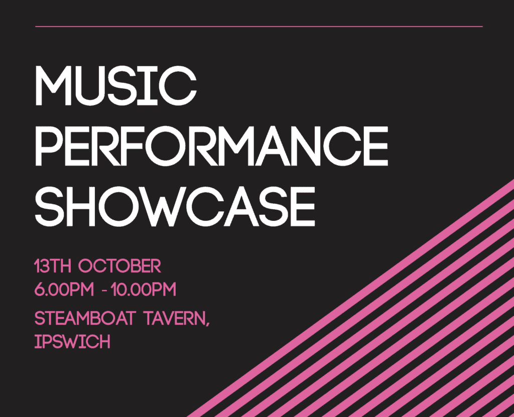 Music Showcase Flyer