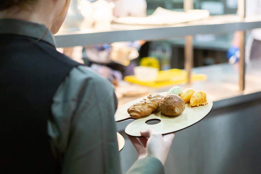 SCCA Learner Serving Food