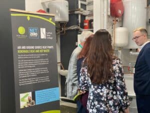 Heat Pump Demonstration At The Net Zero Skills Centre