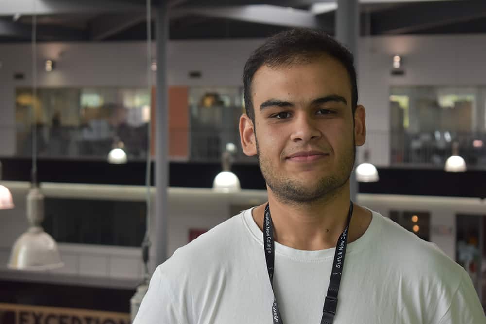 Ahmad Maseri at Suffolk New College