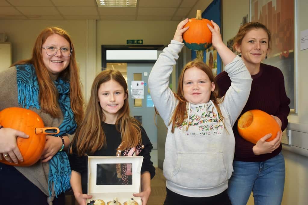 The Rackham Sisters With Their Daughters At This Community Event Hosted At Suffolk New College One The Coast In Halesworth