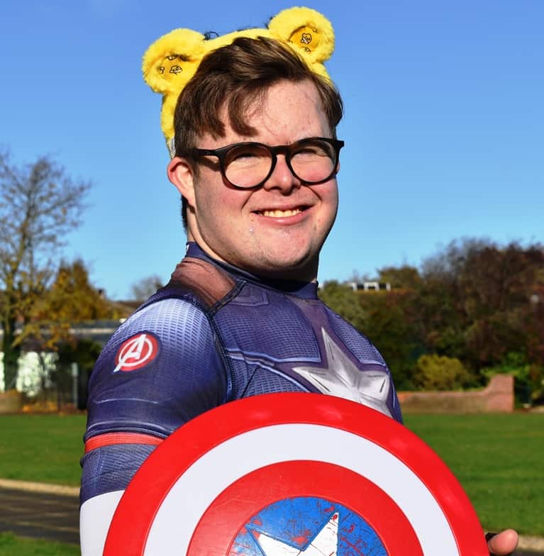 Students from Rural campus taking part in Children In Need fundrasing