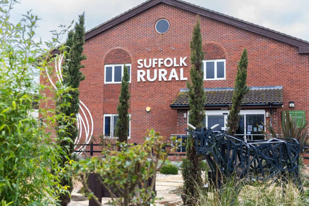 Image of the front of Suffolk Rural building