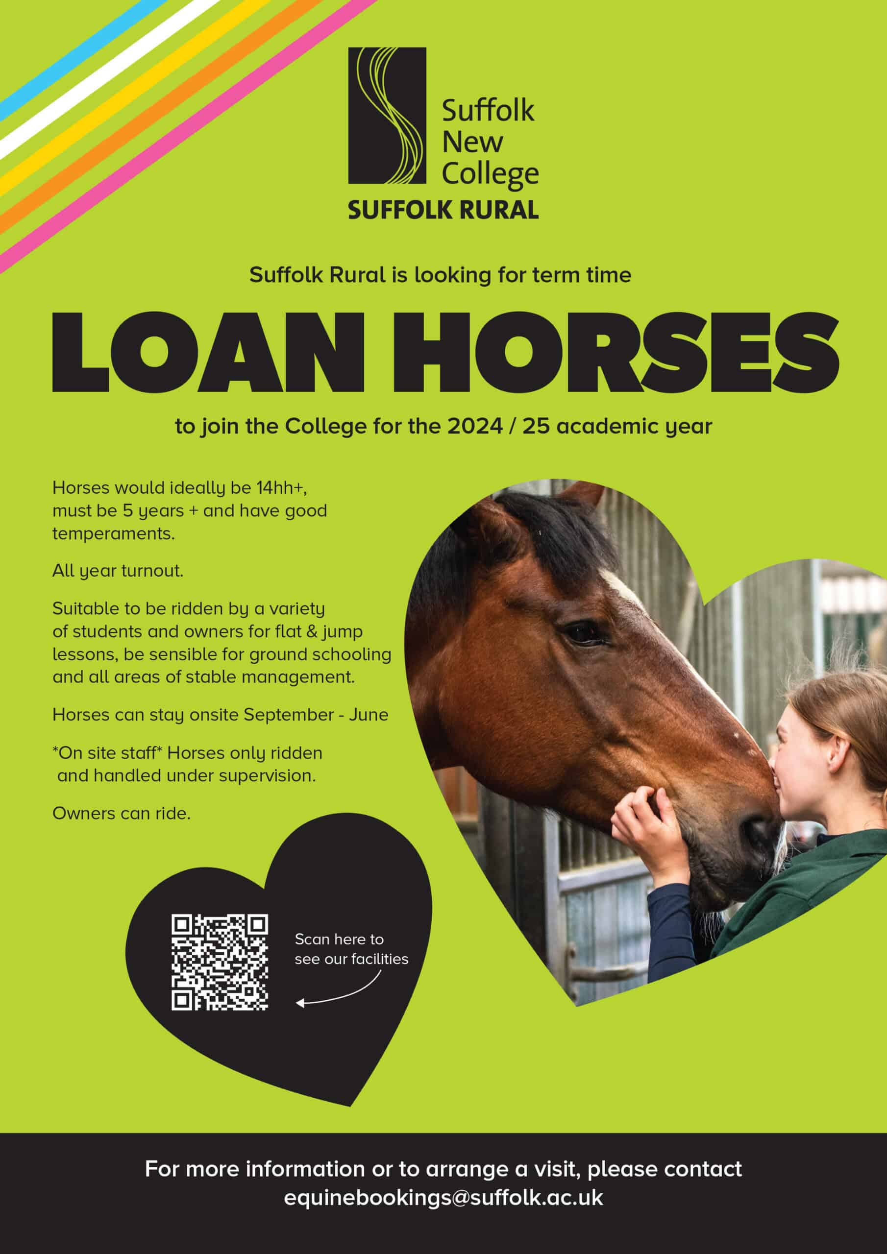 Suffolk Rural Equine Venue Hire - Suffolk New College