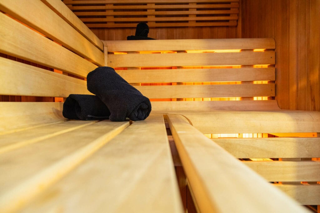 Inside The Zone Spa Sauna