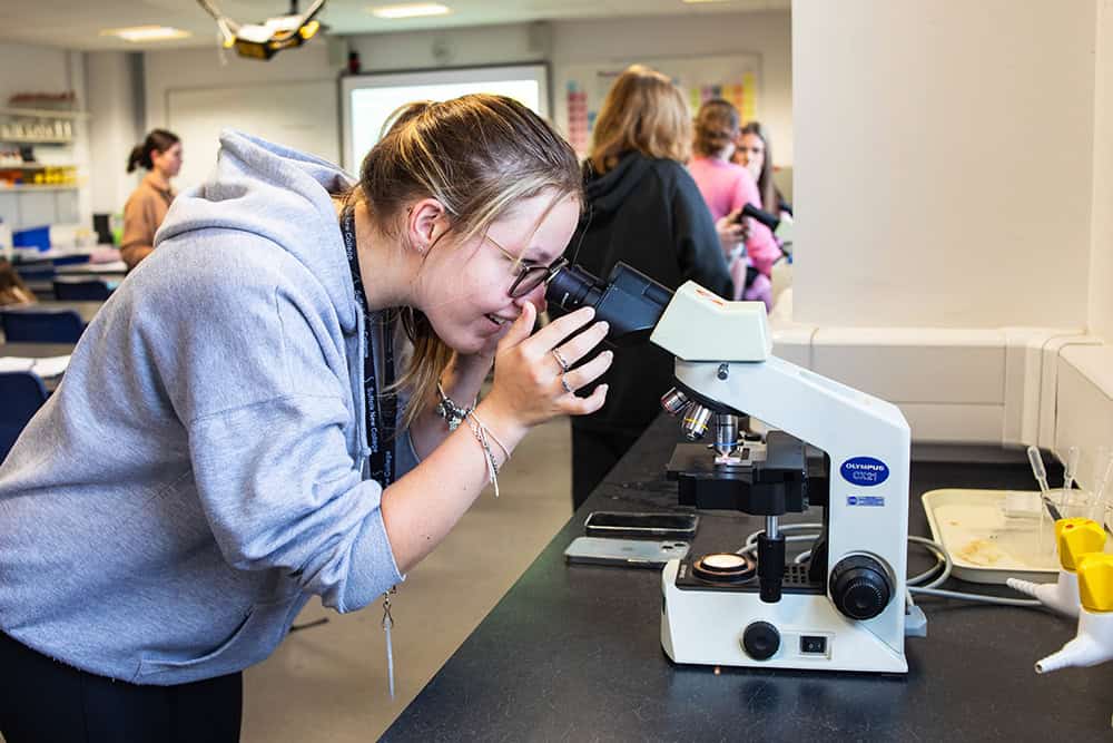 Science learner at suffolk new college