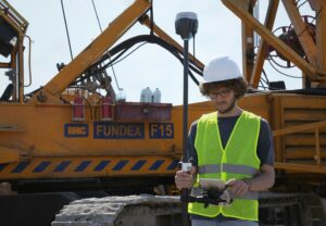 Surveyor On Site