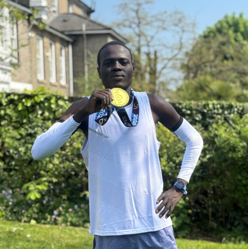 London marathon medal