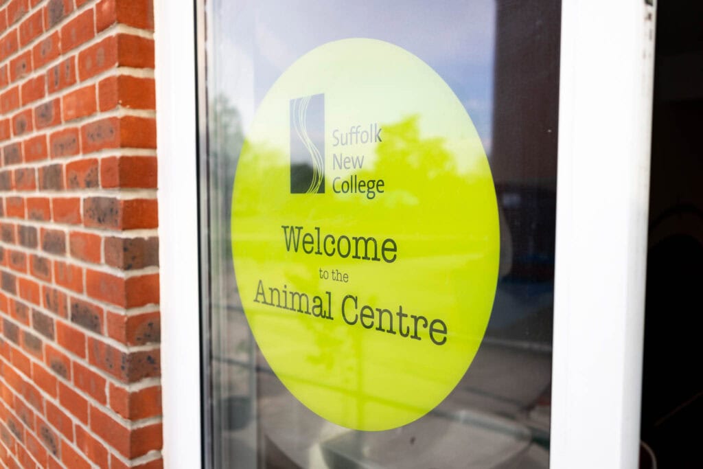Animal centre at Suffolk New College