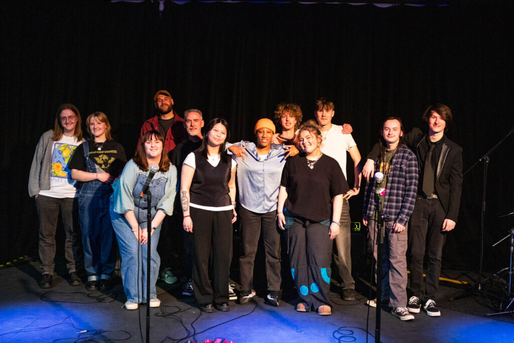 bands in college studio