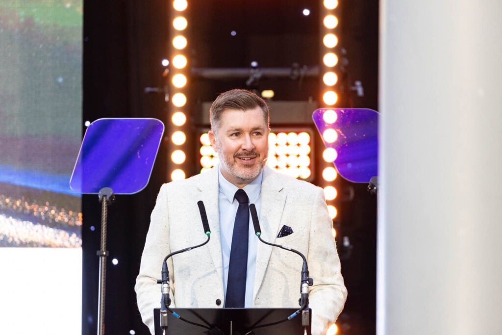 CEO Alan Pease at awards