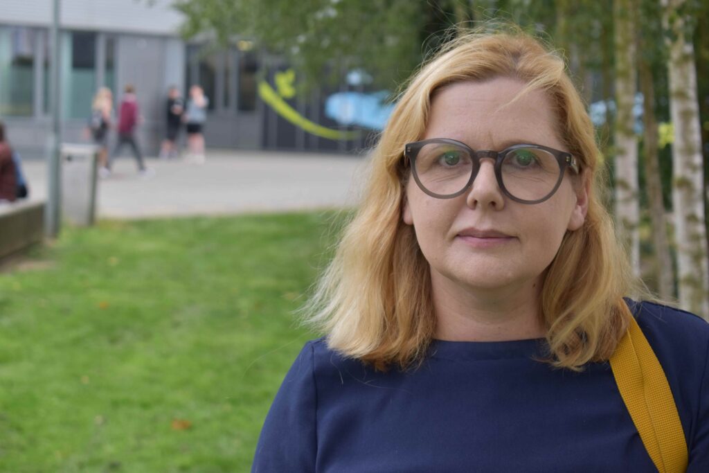 Woman passes GCSE exams