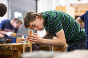 carpentry student