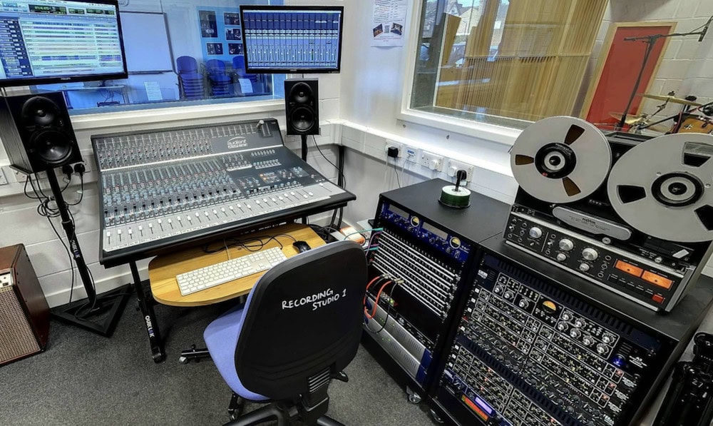 Recording Studio at Suffolk New College