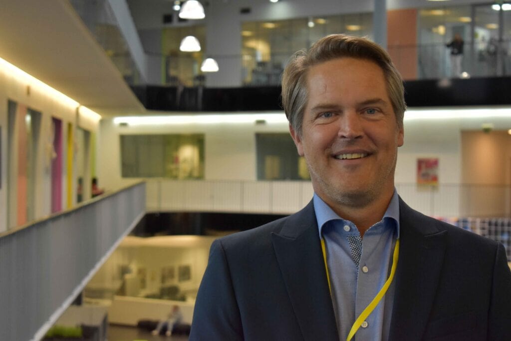 Modern adult education at Suffolk New College in Ipswich, Suffolk, UK.