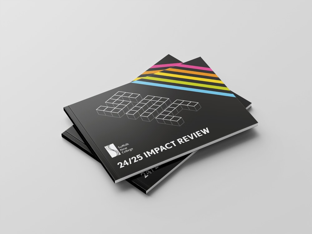 Impact Review Document on a desk