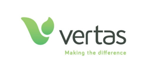 Green Vertas logo with the slogan "Making the difference" for sustainability and environmental services.