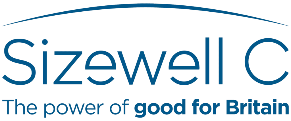 A modern Suffolk New College building with students engaging in educational activities, highlighting skills development and regional employment opportunities.