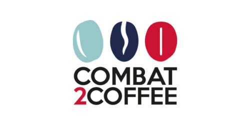 Students participating in the Combat2Coffee program at Suffolk New College, engaging in coffee brewing and barista skills training as part of vocational education.